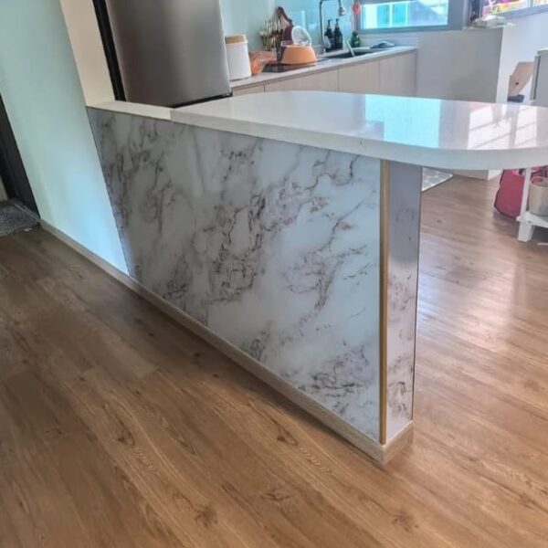 UV Wall Panels for kitchen island